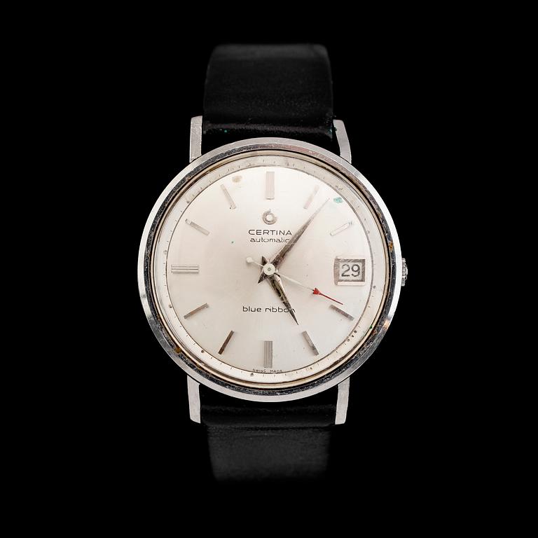 ARMBANDSUR, Certina automatic, Blue Ribbon, 1900-talets andra hälft.