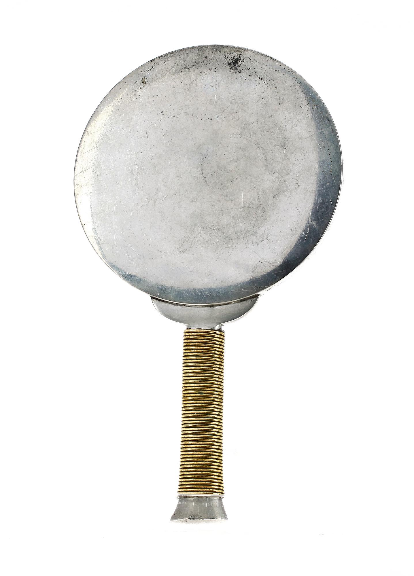 HANDSPEGEL, tenn, komponerad av Estrid Erikson och Björn Trägårdh, Firma Svenskt Tenn, 1930.