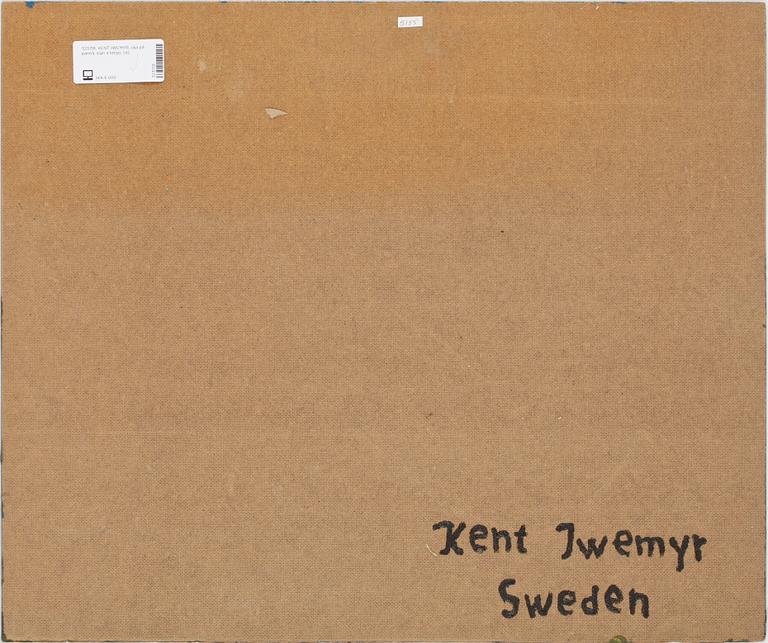 KENT IWEMYR, olja på pannå, sign a tergo.