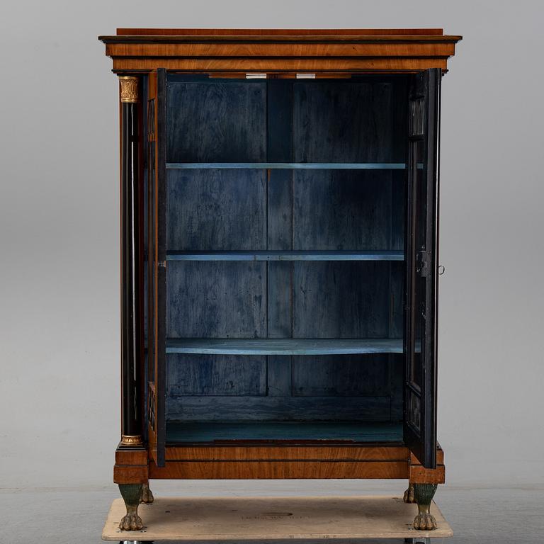 An Empire mahogany cabinet, first half of the 19th Century.