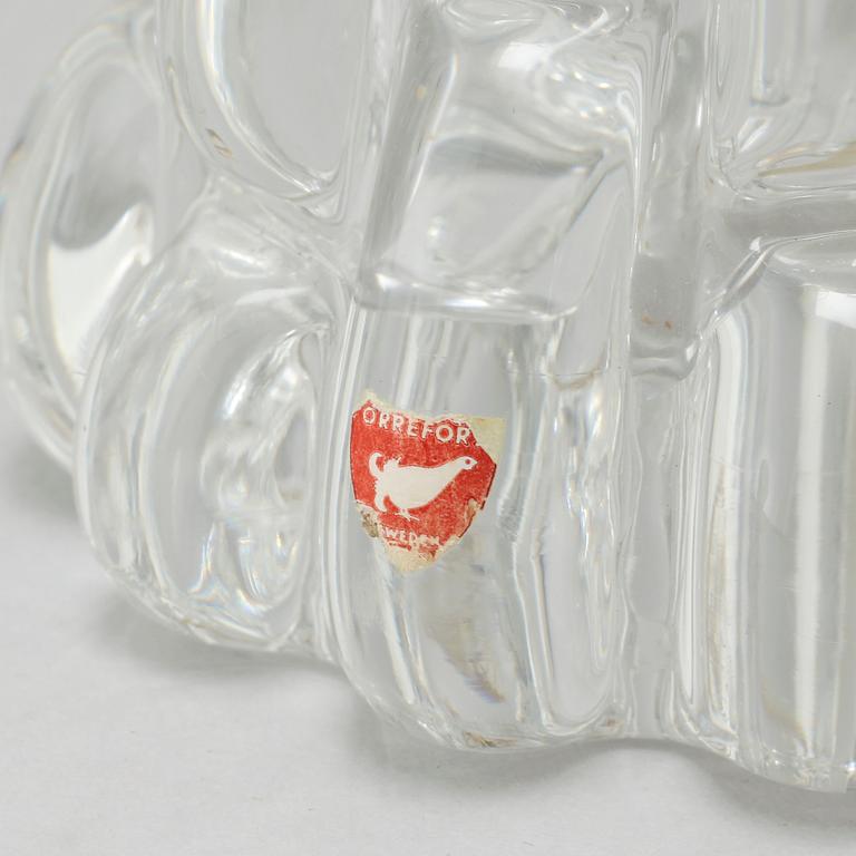 A pair of table lamps by Carl Fagerlund for Orrefors, third quarter of the 20th century.