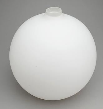 TAKLAMPA, glas, "Satellit", design Wilhelm Wohlert för Louis Poulsen. H 35, 1950-tal.