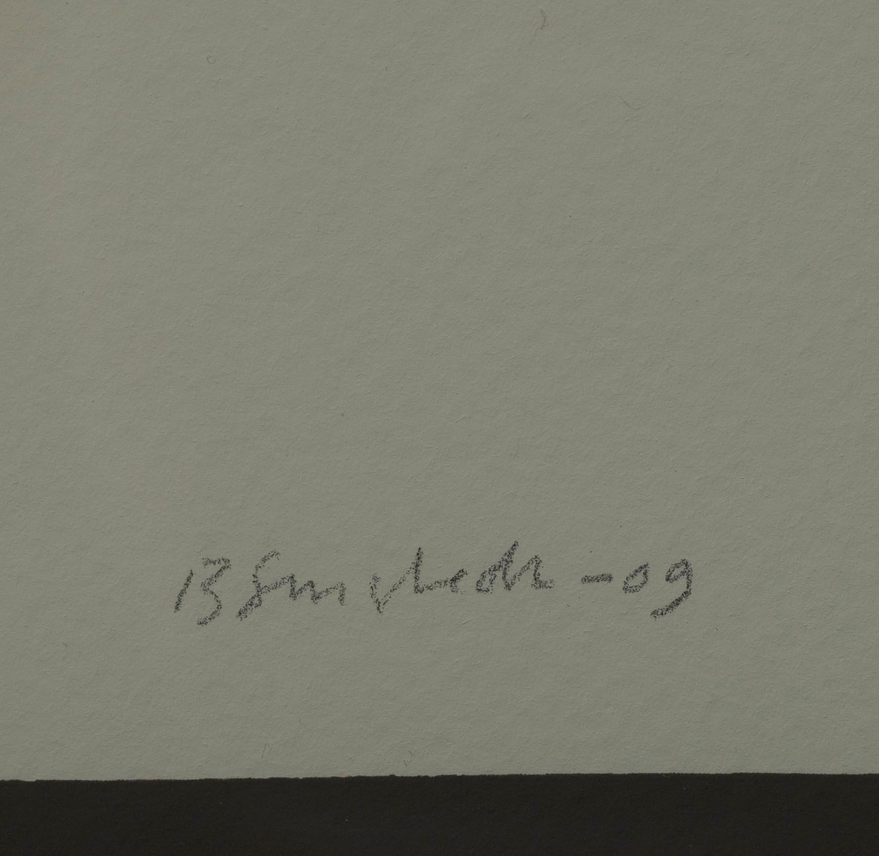 JUHANA BLOMSTEDT, serigrafi, numr. 6/100, sign. och dat -09.