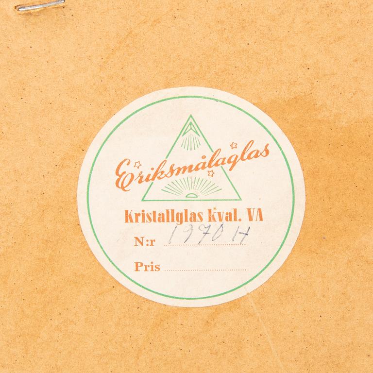 Erik Höglund, spegel, Eriksmålaglas, Eriksmåla, 1960/70-tal.