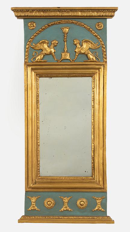 Spegel, Sverige, Empire, 1800-talets första hälft.