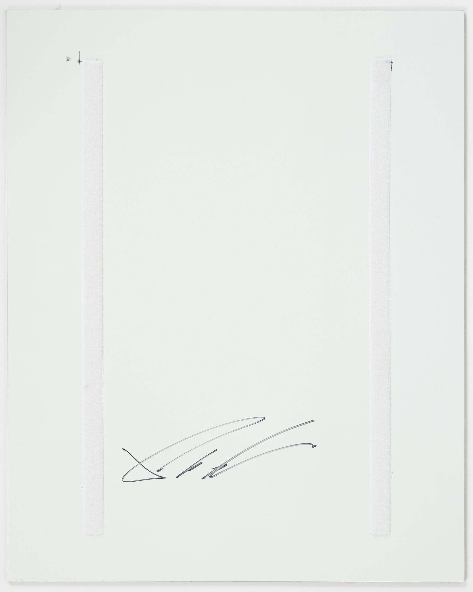 Patrik Andersson, pigmentprint på aluminium, signerad a tergo.