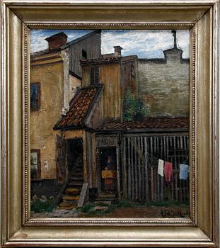 CARL TRÄGÅRDH, olja, sign och dat -81.