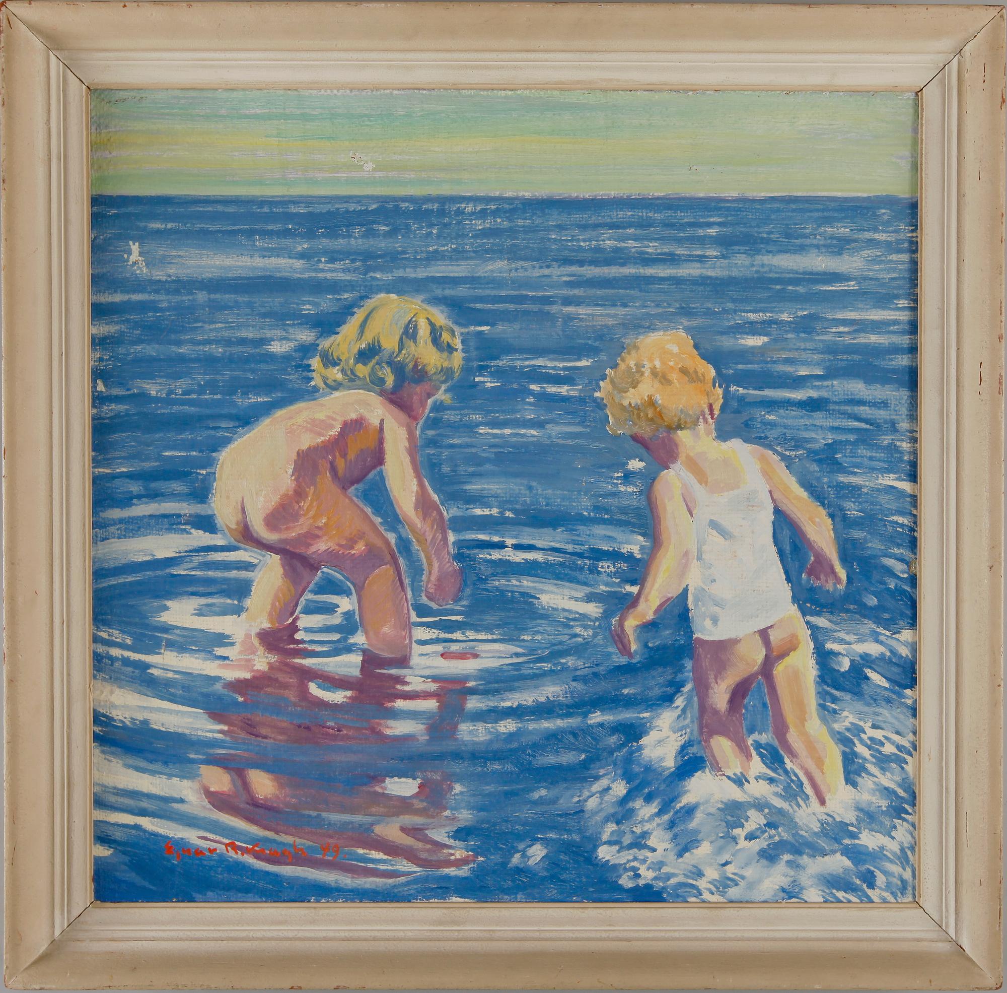 EINAR ROEPSTORFF KRAGH, olja på duk, sign och dat 49.