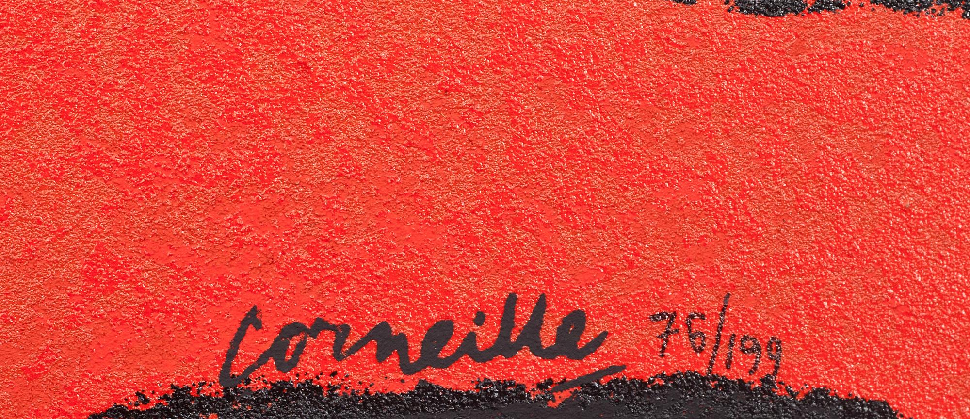 BEVERLOO CORNEILLE, polykrom metall, signerad och numrerad 76/199.