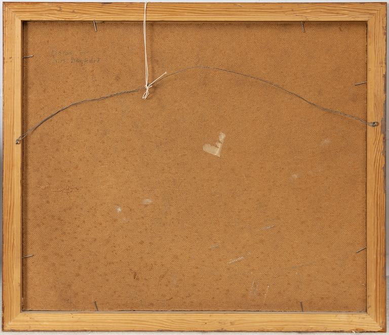 Siri Derkert, Still life with candlestick and pot.