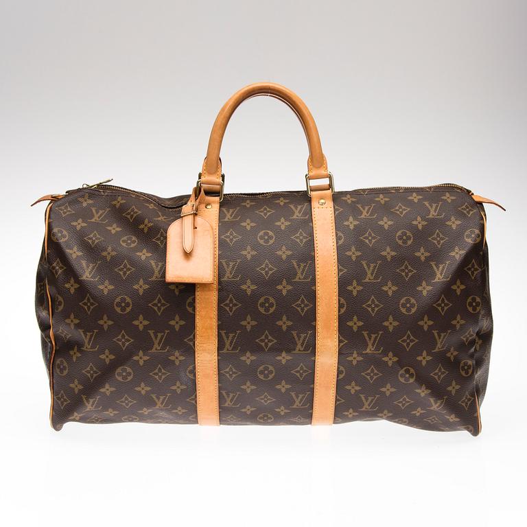 VÄSKA, "Keepall 50", Louis Vuitton.