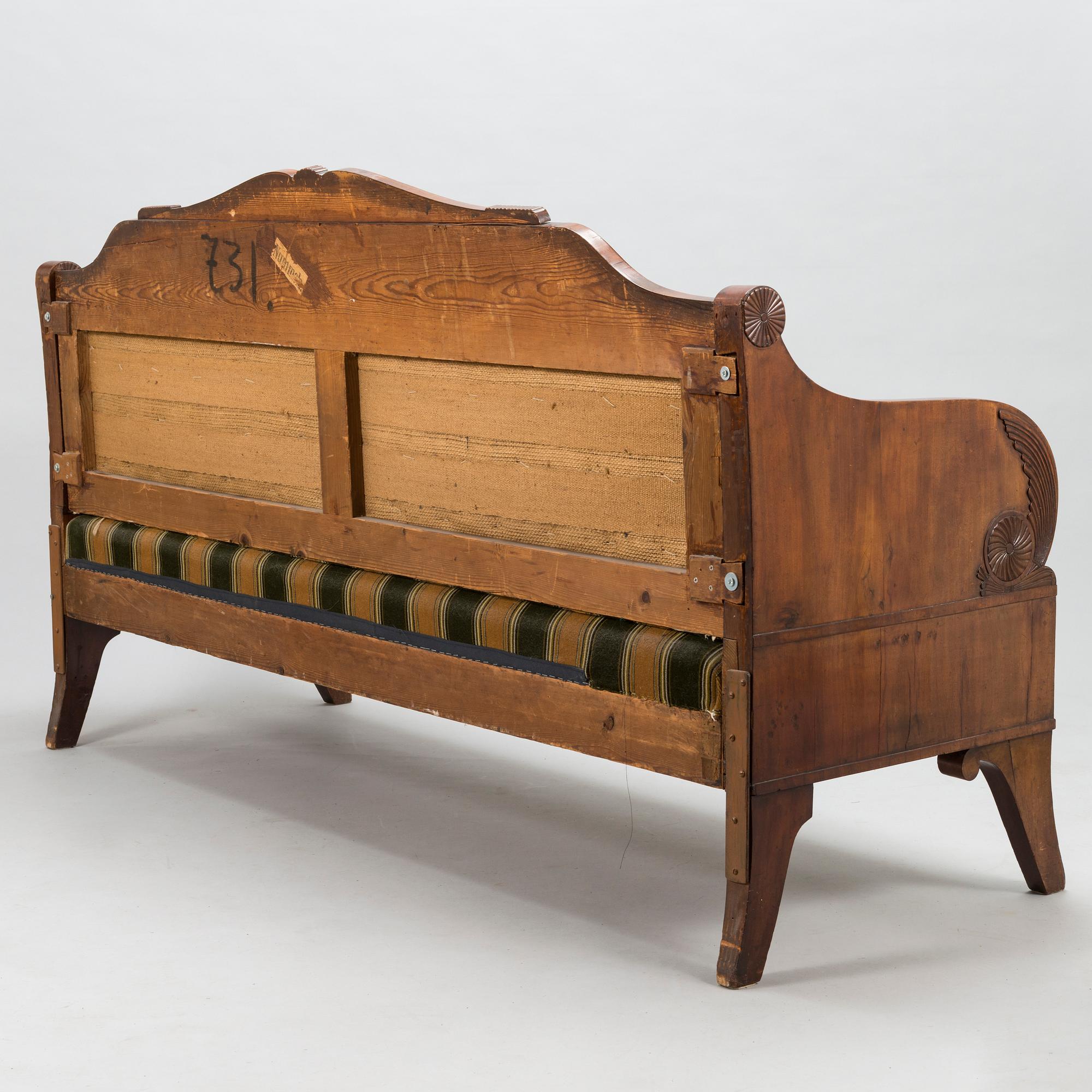 SOFFA, senempire Ryssland 1820-1840-tal.