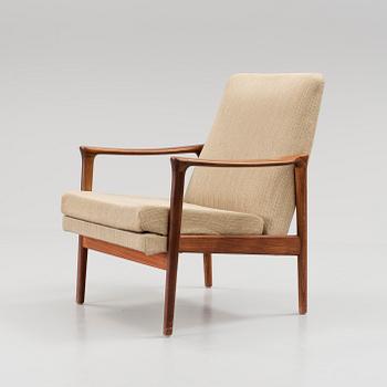 A danish teak armchair from the 1960's.