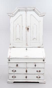 SNEDKLAFFSSKÅP, barock,  1700-tal.