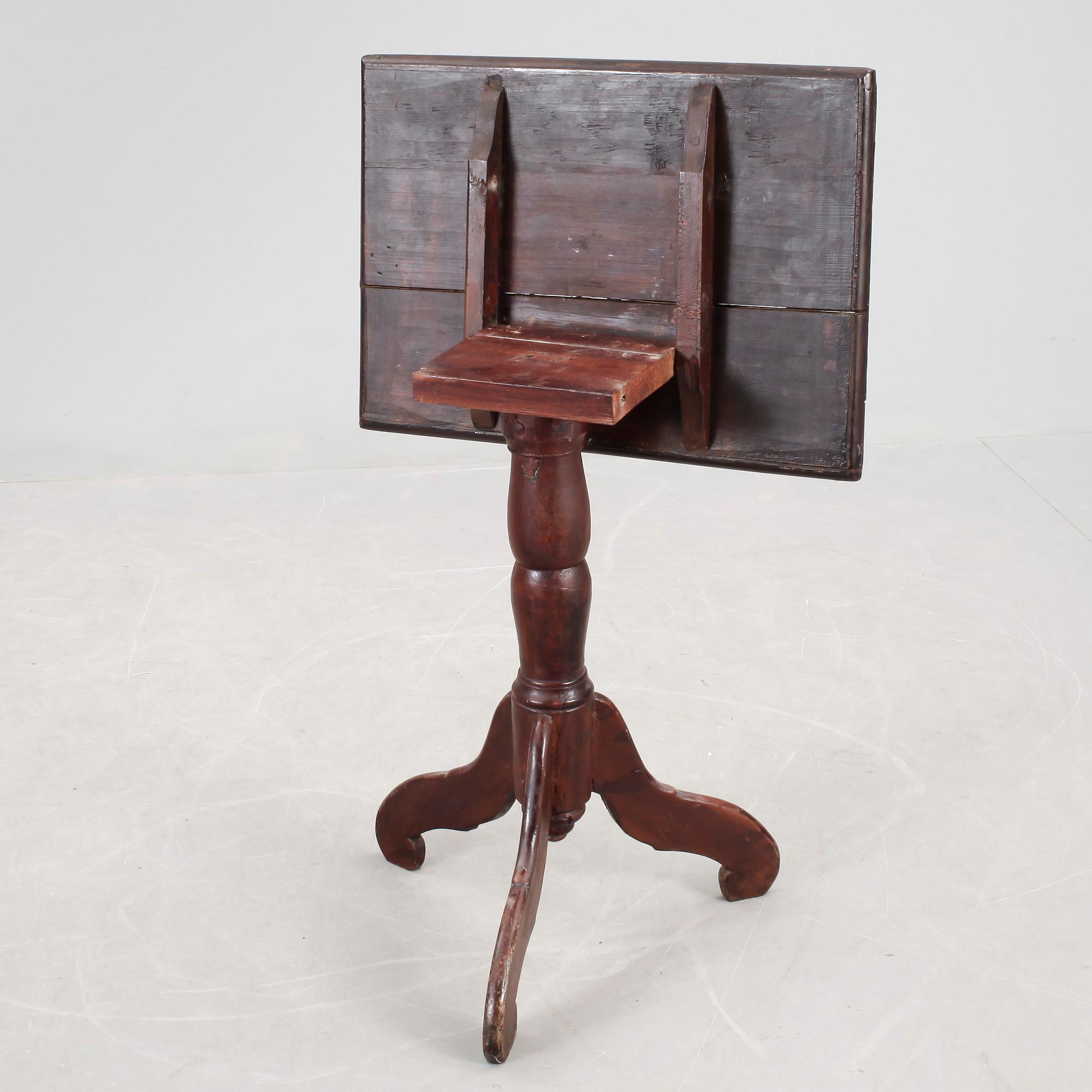 FÄLLBORD, allmoge, omkring 1800.