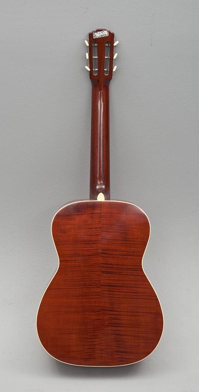 GITARR, akustisk, AB Herman Carlson Levin, Göteborg. 1900-talets andra hälft.