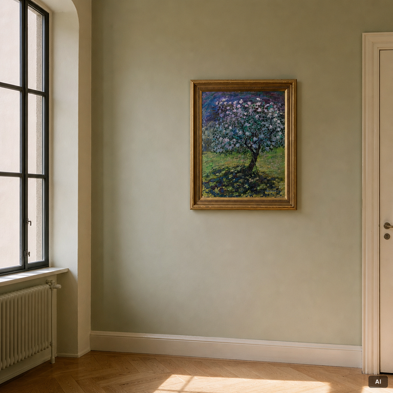 Bertil Wahlberg, Flowering Fruit Trees.