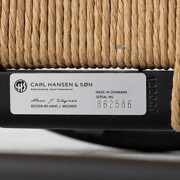 Hans J. Wegner, chairs, a pair, "The Y Chair", Carl Hansen & Son, Denmark.