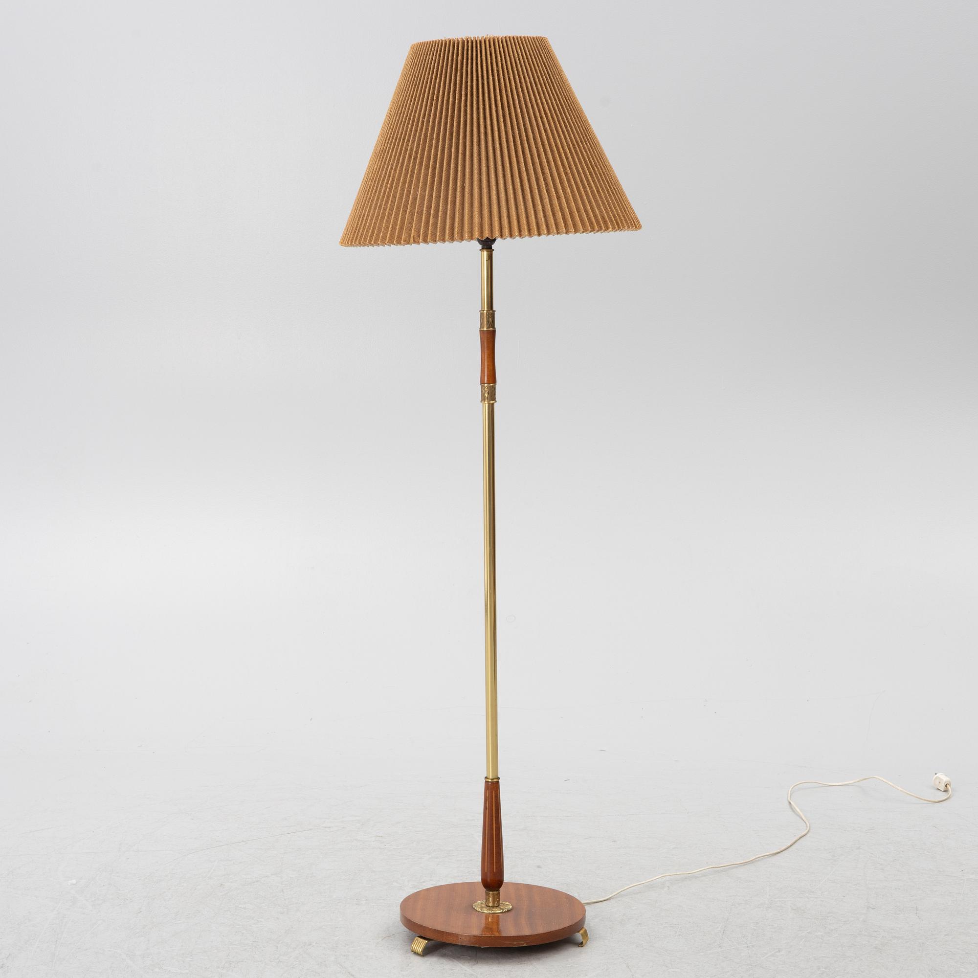 Golvlampa Eskilstuna Elektrofabriks Aktiebolag. 1900-tales mitt.