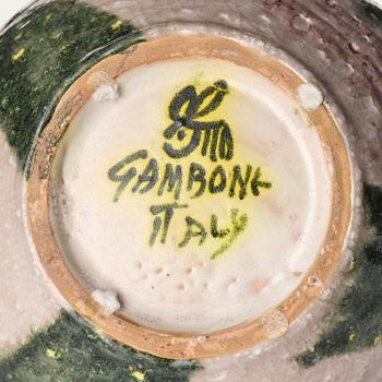 Guido Gambone, vas, keramik, Italien, sannolikt 1950-tal.