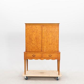 A possibly Mjölby intrasia cabinet 1940/50s.