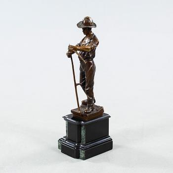 A bronze sculpture signed by Füllborn, second half of the 20th century.
