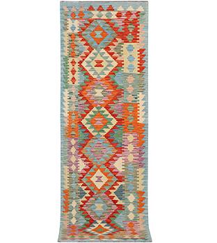 A runner carpet, Kilim, ca 294 x 86 cm.