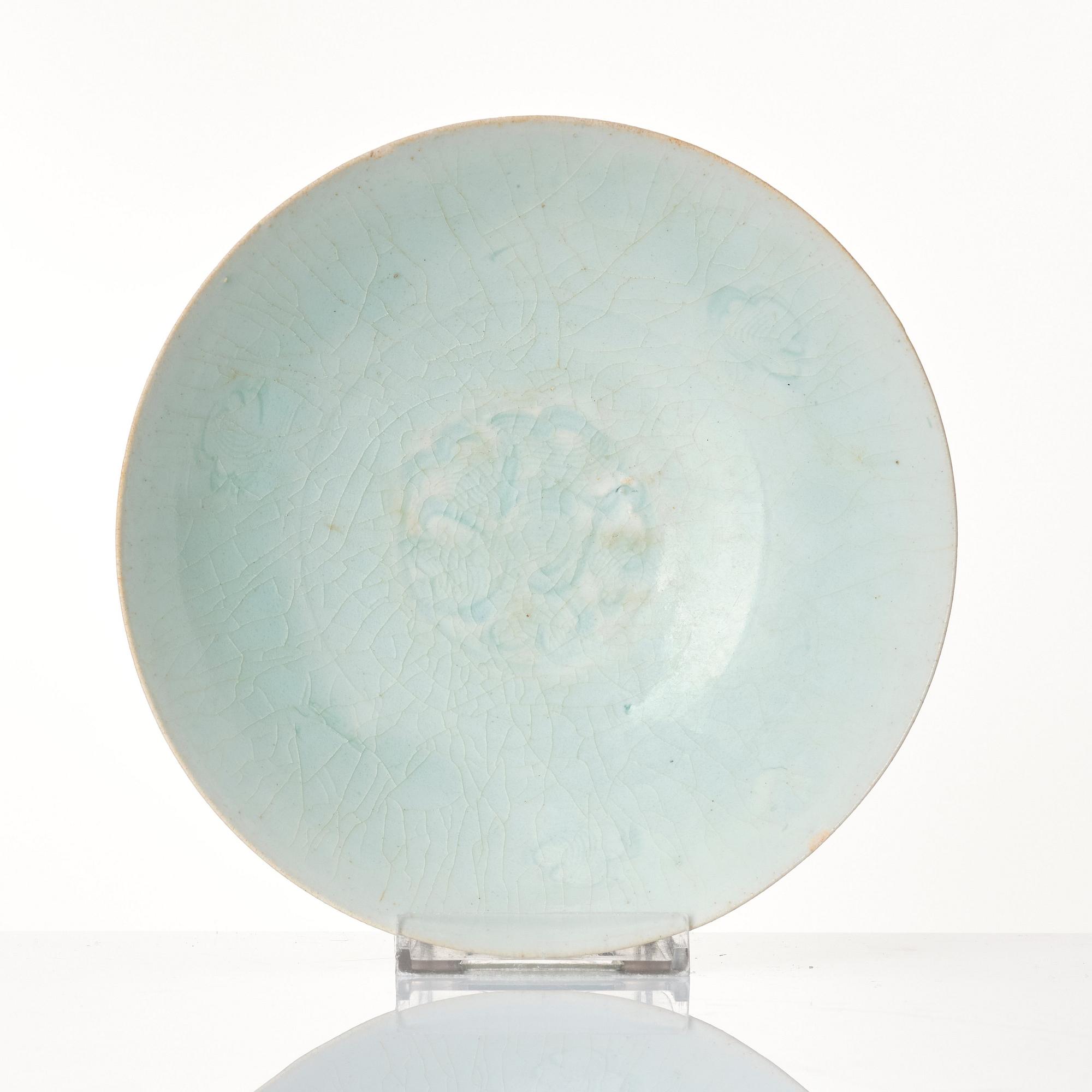 A Qingbai bowl, Song dynasty (960-1279).