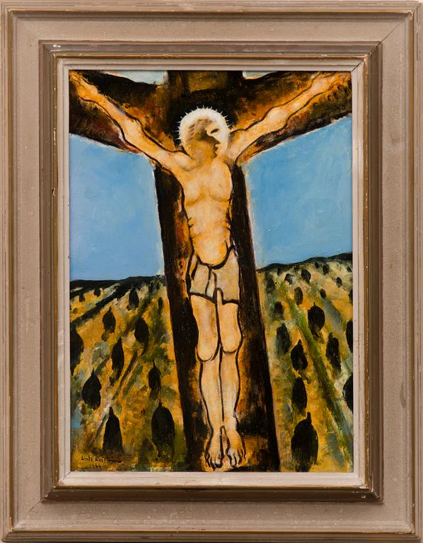 UNTO KOISTINEN, oil on panel, signed and dated 1966.