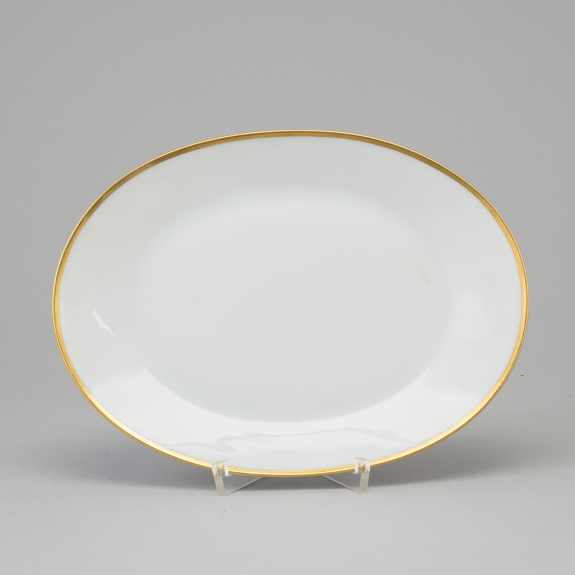 MATSERVIS, 50 delar, porslin, Rosenthal, 1900-talets mitt.