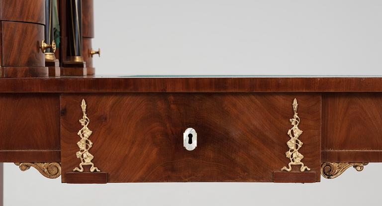 A Swedish Empire writing desk by D. Sehfbom.