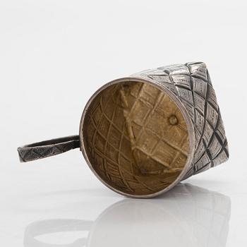 A silver charka, St. Petersburg 1890.