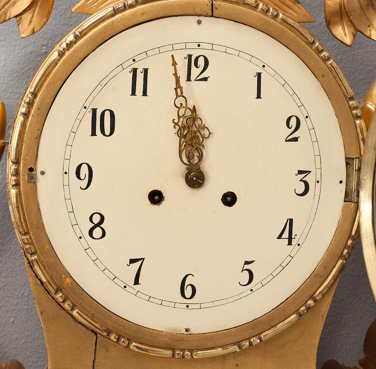 VÄGGPENDYL, empirestil, 1900-tal.