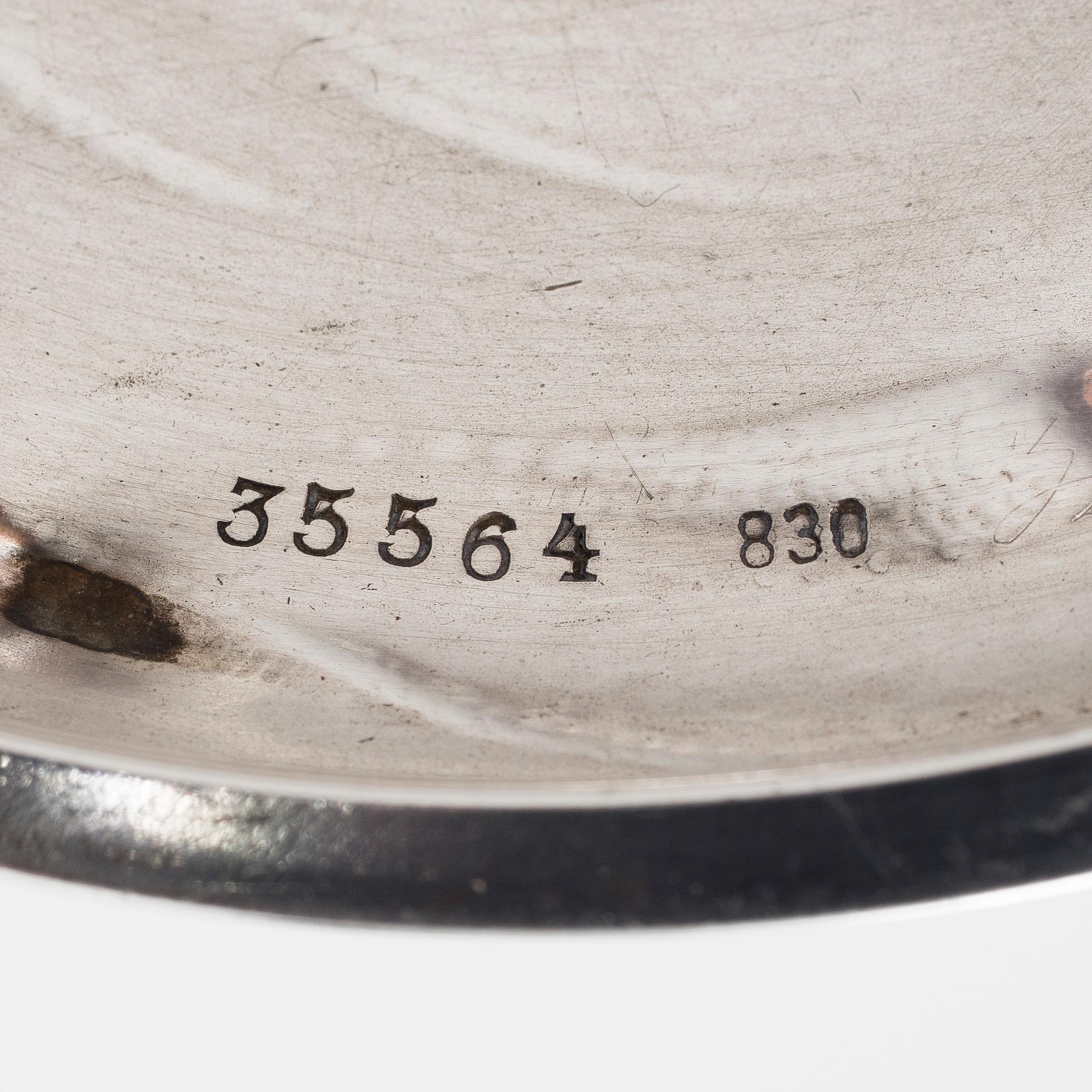 A silver cup of the early 1900s. Finnish silver hallmark. Weight 530 g.