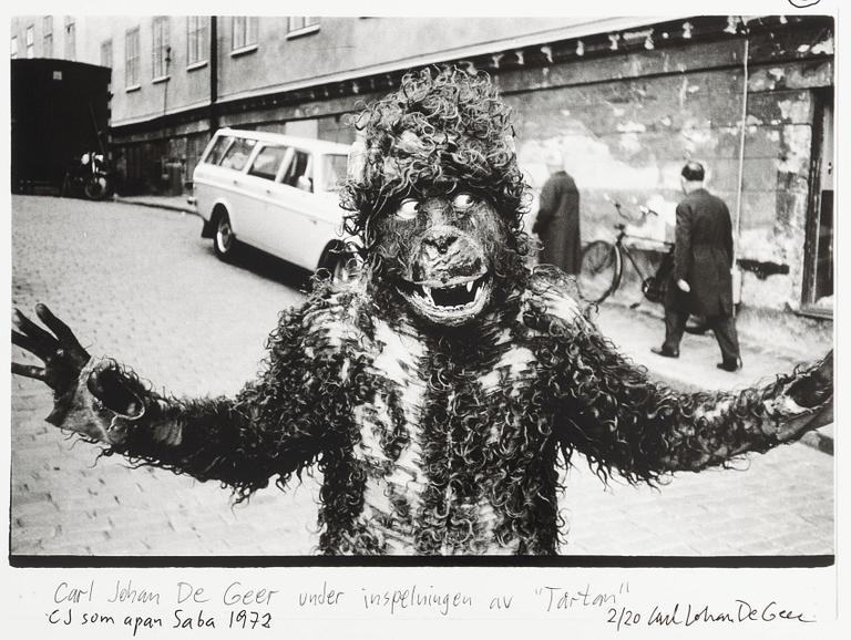 Carl Johan De Geer, “CJ asom apan Saba, 1972”.
