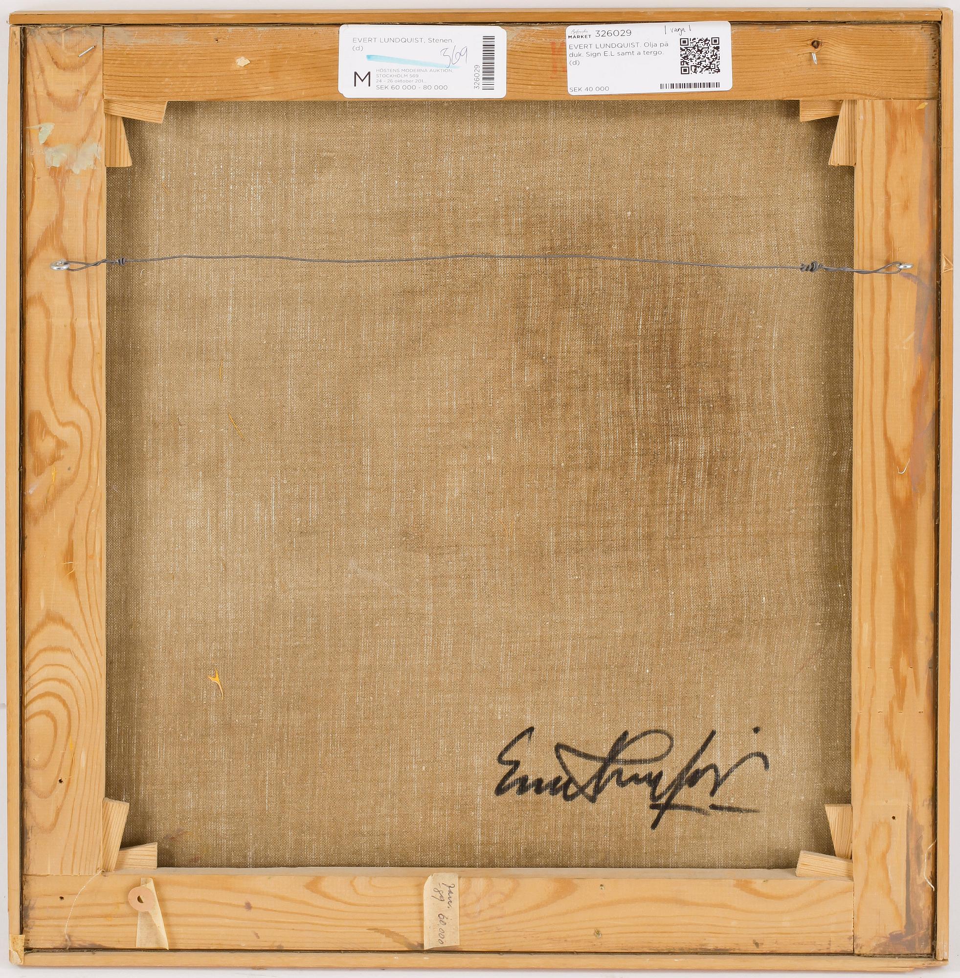 Evert Lundquist, The Rock.