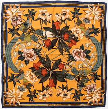 Hermès, Scarf, "Fleurs d'Hellade".