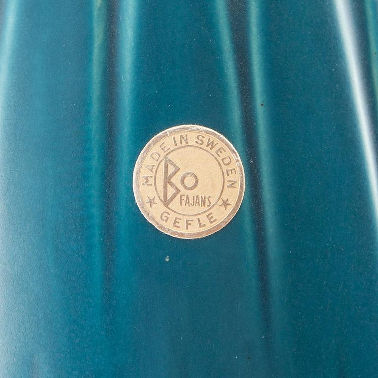 Vase Bo Fajans Gefle mid-20th century.