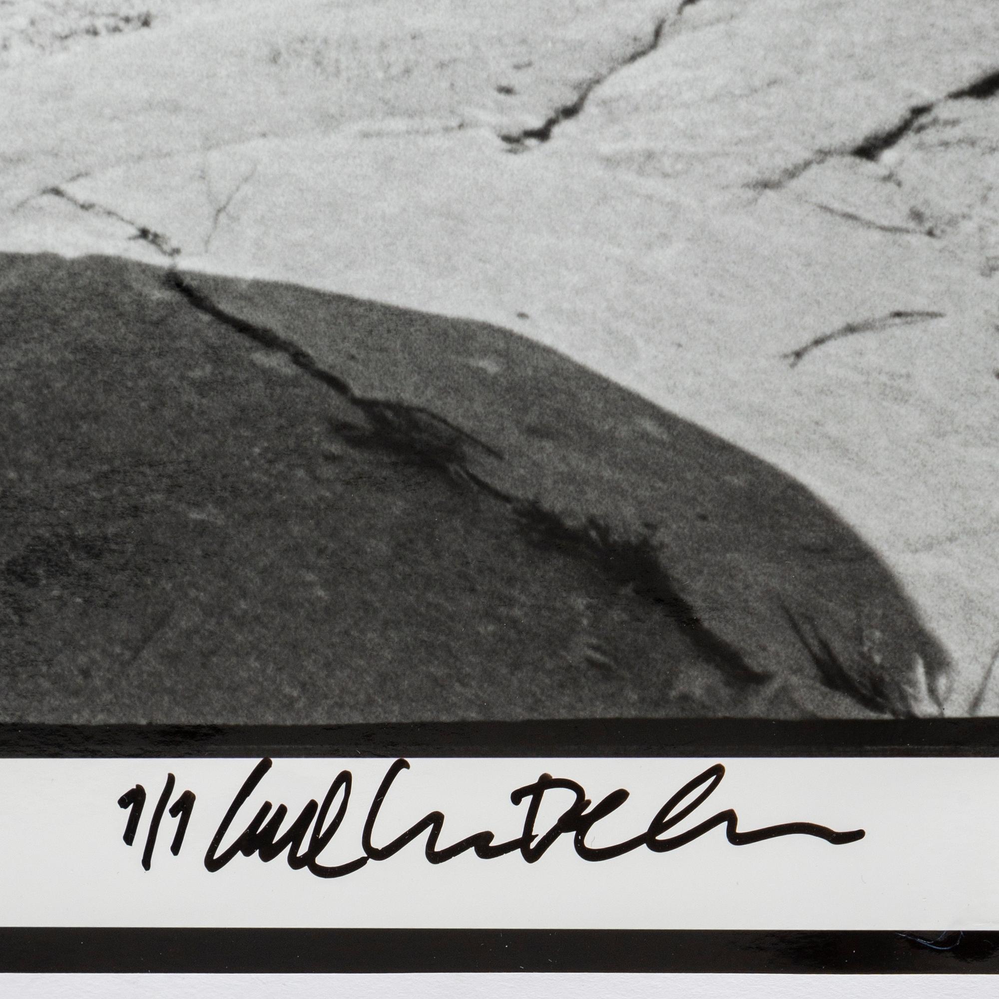 CARL JOHAN DE GEER, photo, signed 1/1.