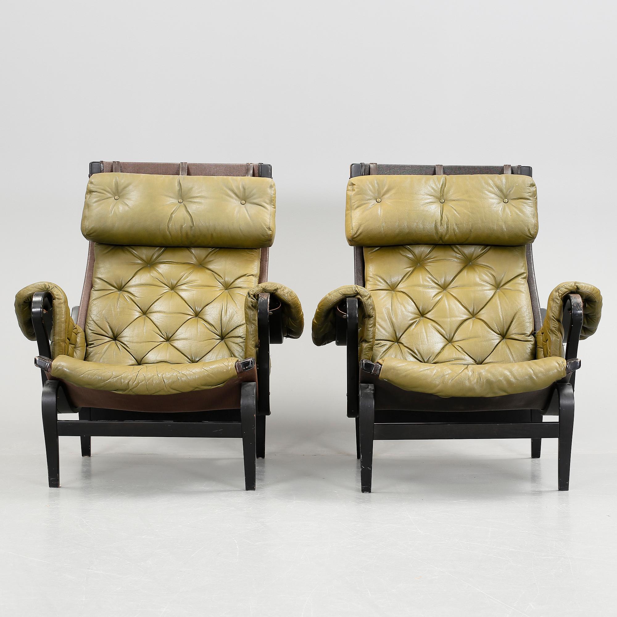 KARMSTOL, "Pernilla", Bruno Mathsson för DUX, 1970-tal.