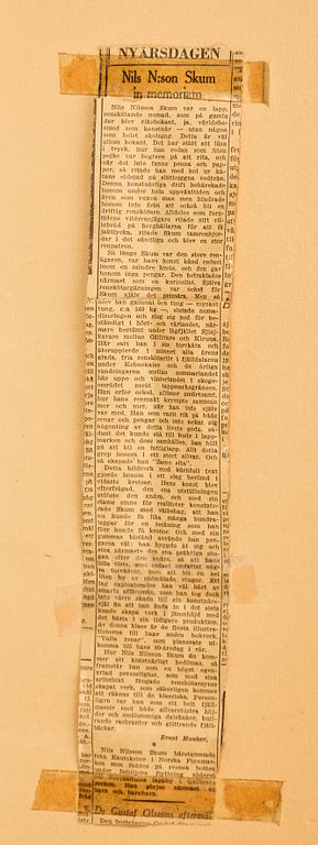 Nils Nilsson Skum, Reindeers.