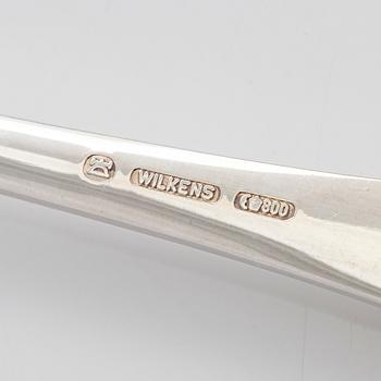 Såsskedar, 12 st, silver, Wilkens, Tyskland, 1900-tal.