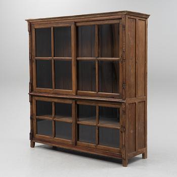 A vitrine cabinet, possibly France, late 19th century.