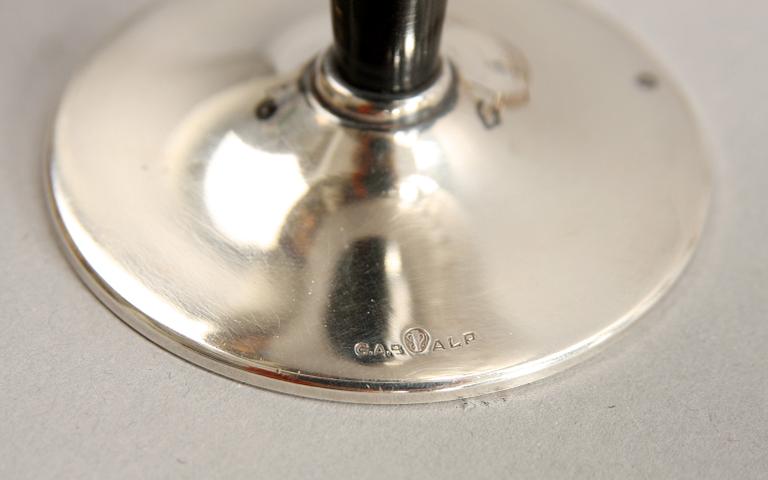 COCKTAILGLAS, 11st, nysilver. G.A.B. design Folke Arström.