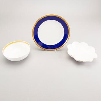 Karin Björquist, a set of 18 pcs of Nobelservisen Rörstrand porcelain later part of the 20th century.