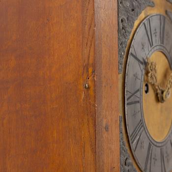 A19th century longcase clock.