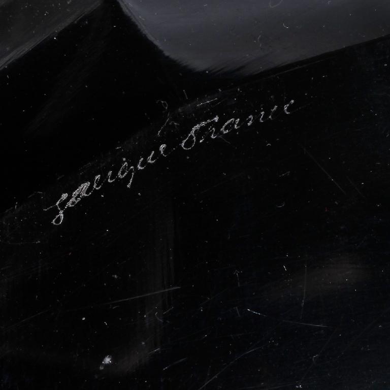 SKÅL, glas, "Mésange", märkt Lalique, France.