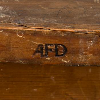 A Swedish Rococo 18th century console table by Adam Flodin, master 1758.