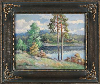 AARNE ALANKO, olja på duk, signerad och daterad -34.