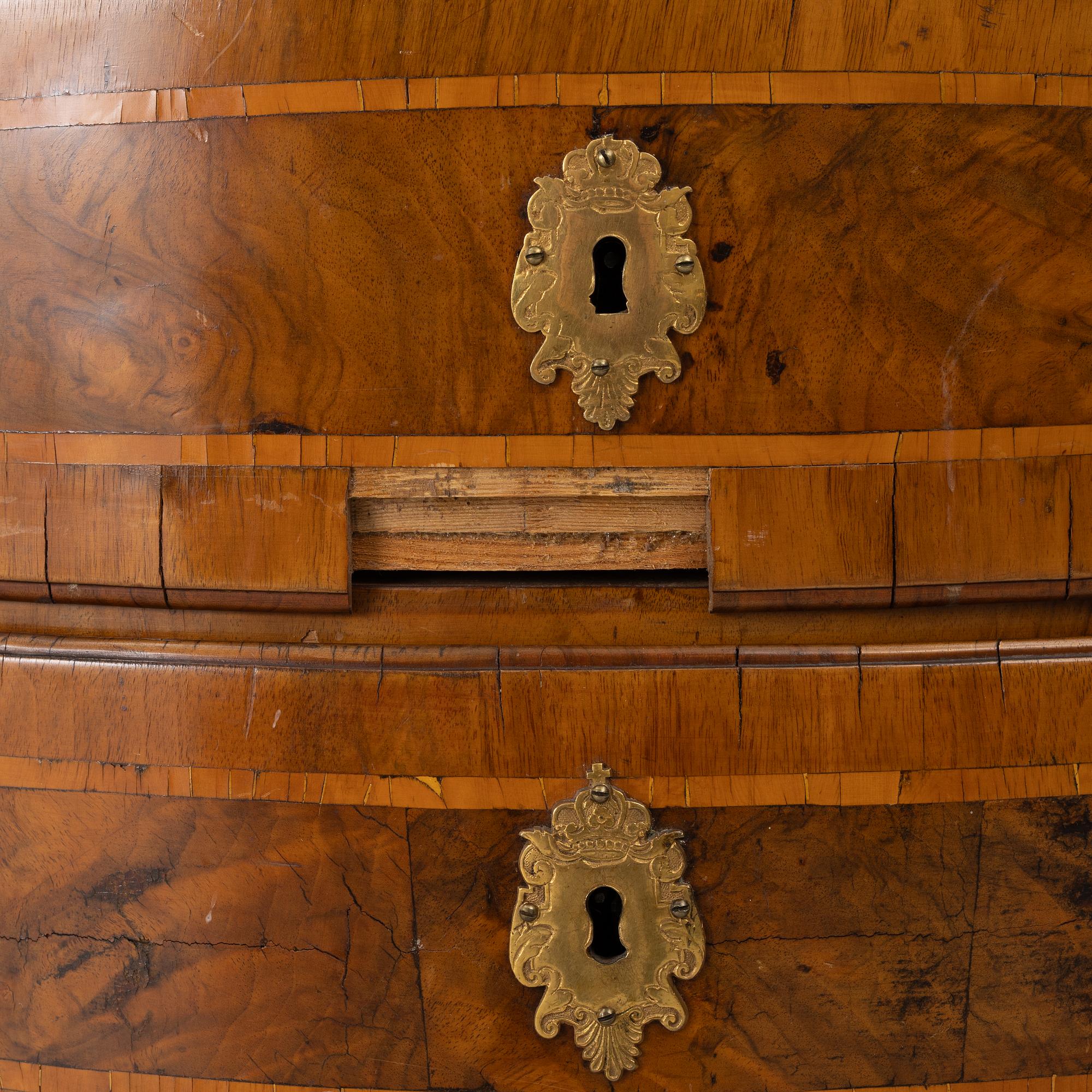 Bureau, late Baroque, 18th century.